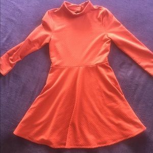 Orange Free people dress size S, above knee